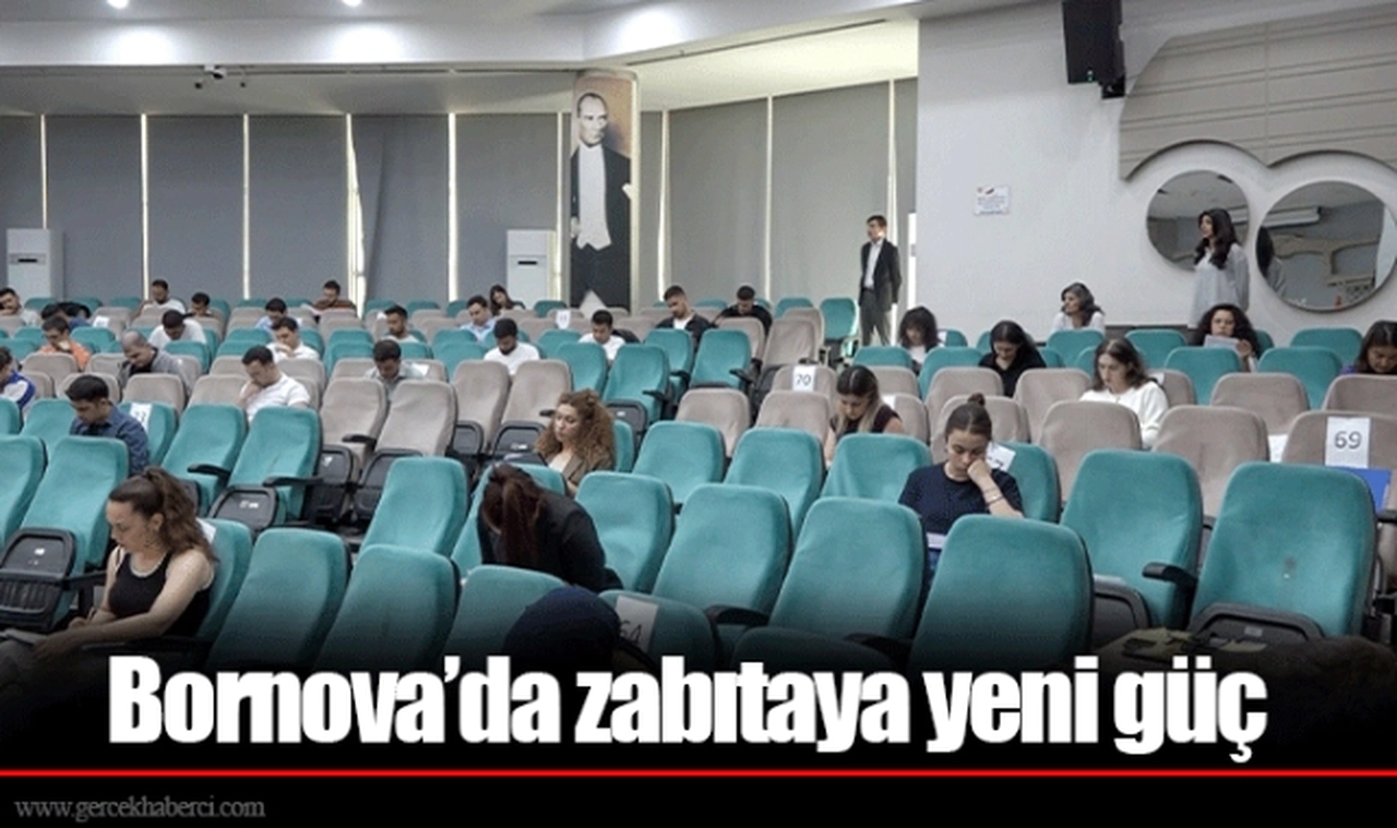 Bornova’da zabıtaya yeni güç