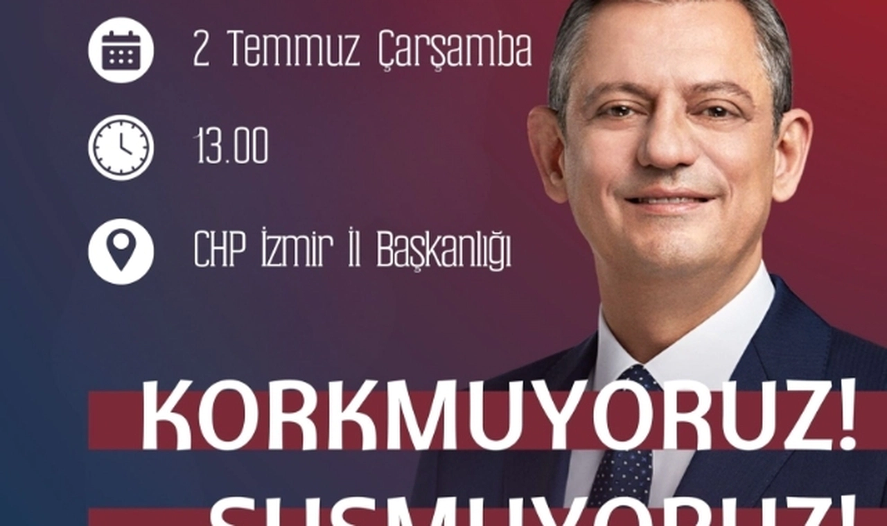 CHP'den Gözaltılara Tepki: İzmir’de Protesto Çağrısı
