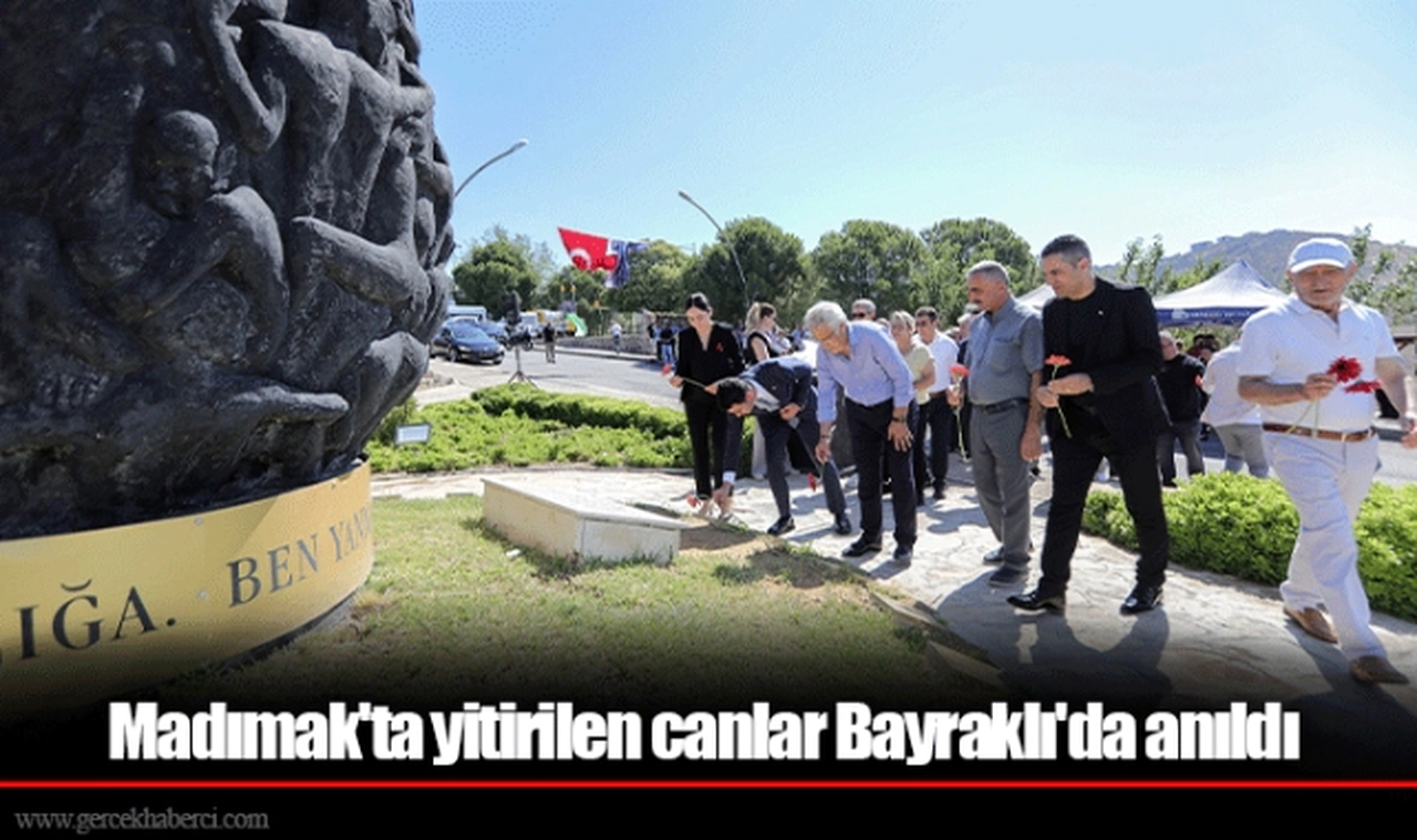 Madımak'ta yitirilen canlar Bayraklı'da anıldı