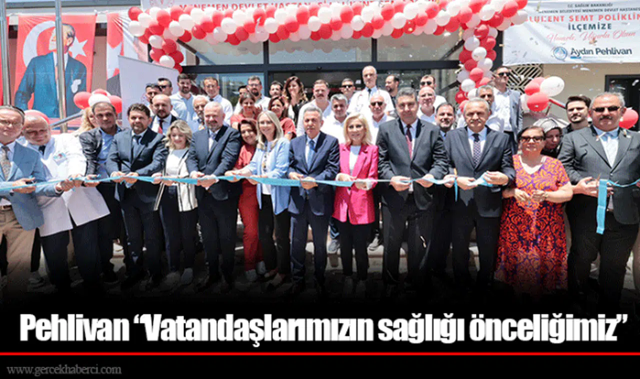 Pehlivan “Vatandaşlarımızın sağlığı önceliğimiz”