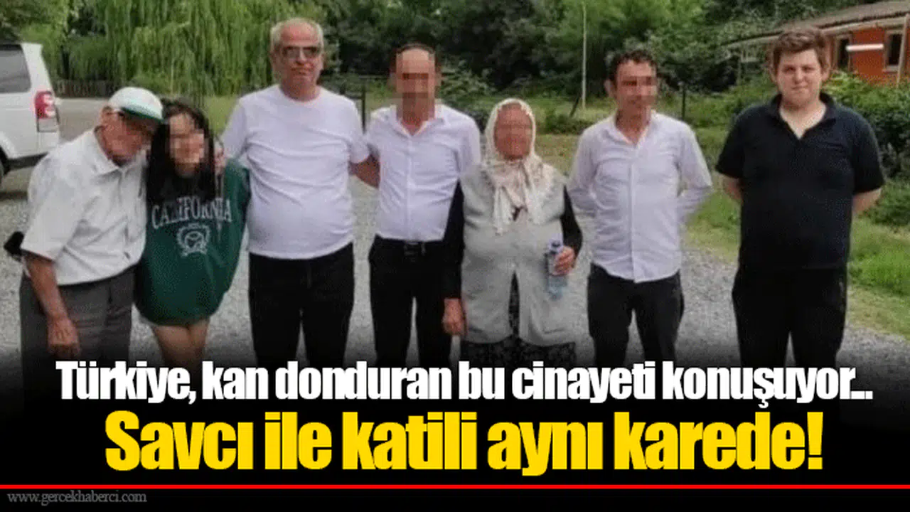 Türkiye, kan donduran bu cinayeti konuşuyor... Savcı ile katili aynı karede!