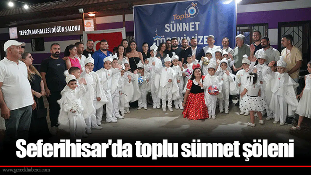Seferihisar'da toplu sünnet şöleni
