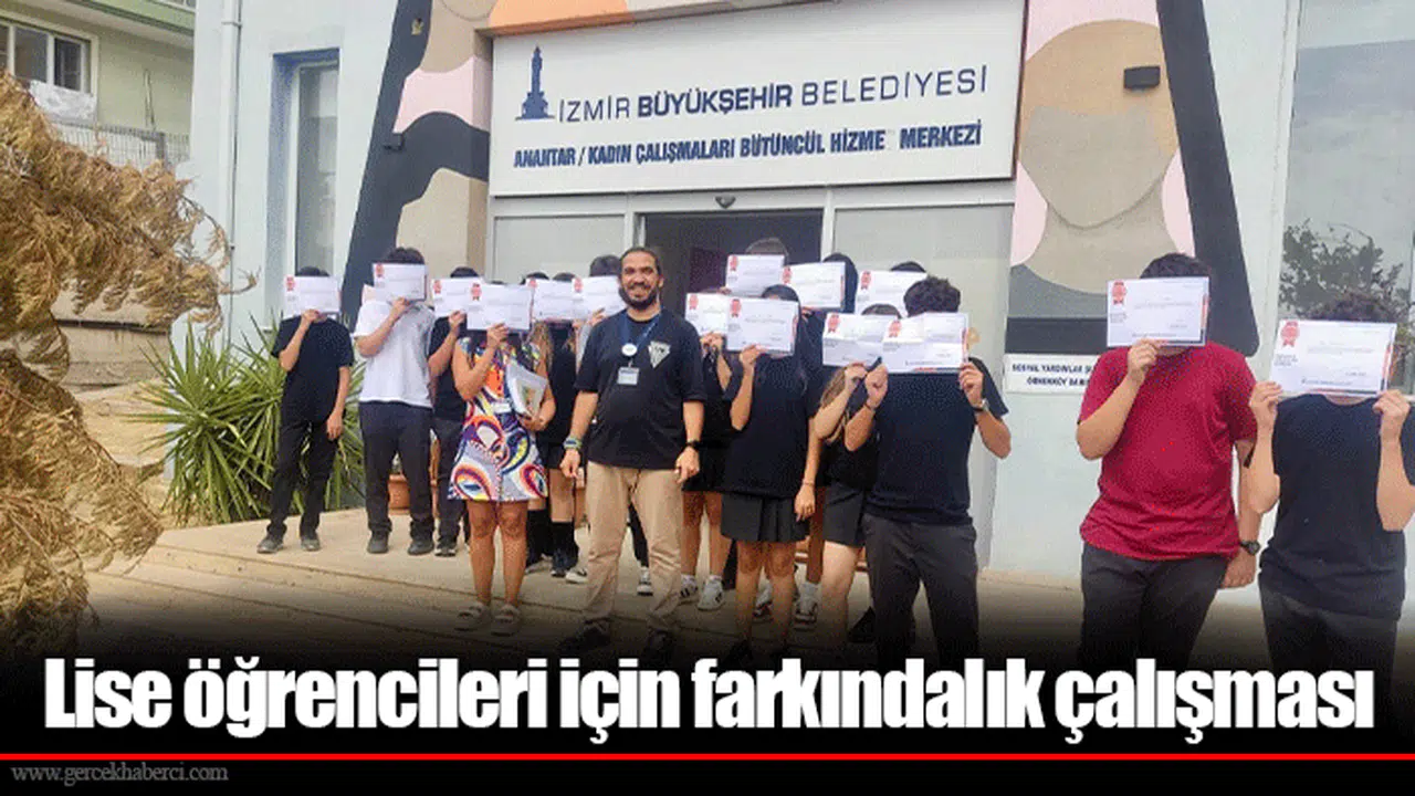 Lise öğrencileri için farkındalık çalışması