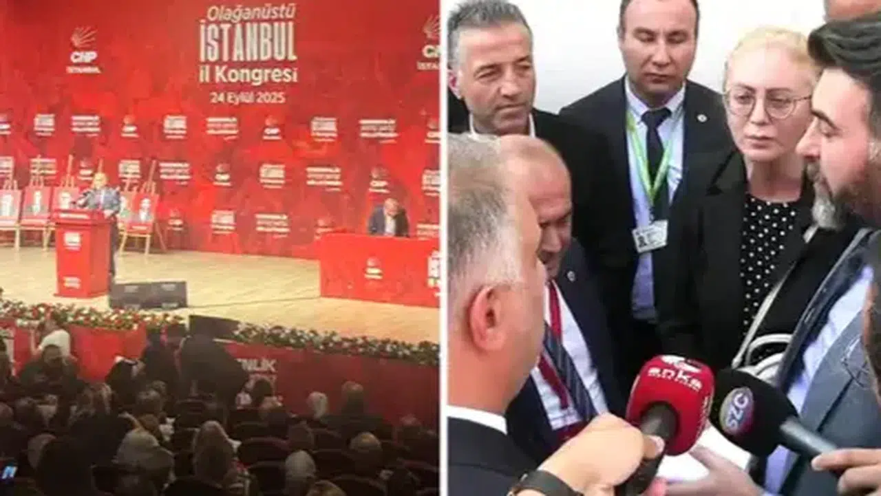 'Durdurma' talebine karşın CHP İstanbul İl Kongresi başladı: Kongre devam ederken, kapıya heyet geldi!