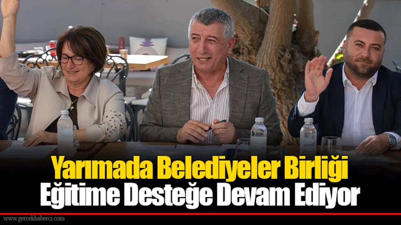 Yarımada Belediyeler Birliği Eğitime Desteğe Devam Ediyor