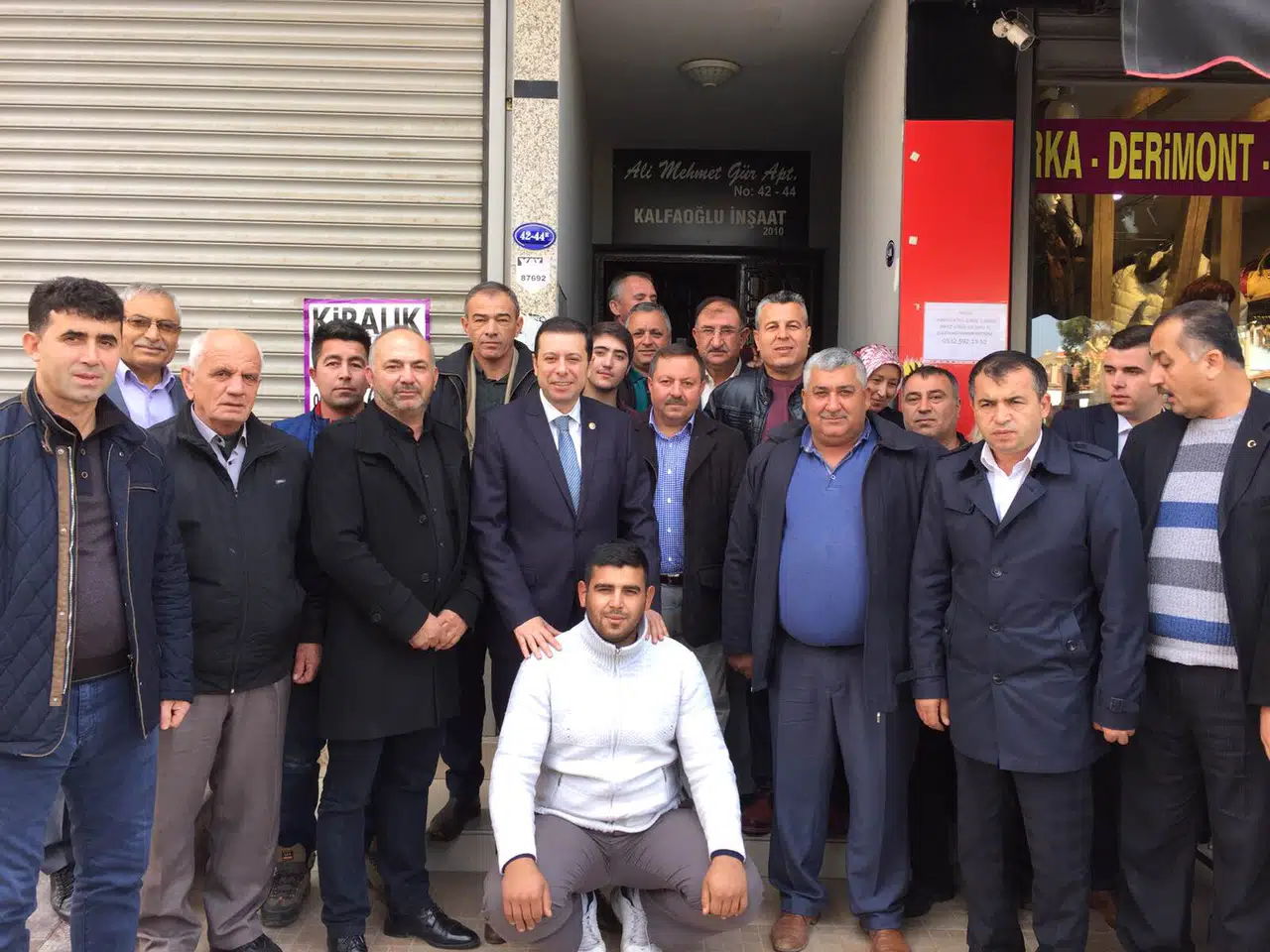 AK PARTLİ KAYA'DAN YÜZDE 82'YE TEŞEKKÜR ZİYARETİ!