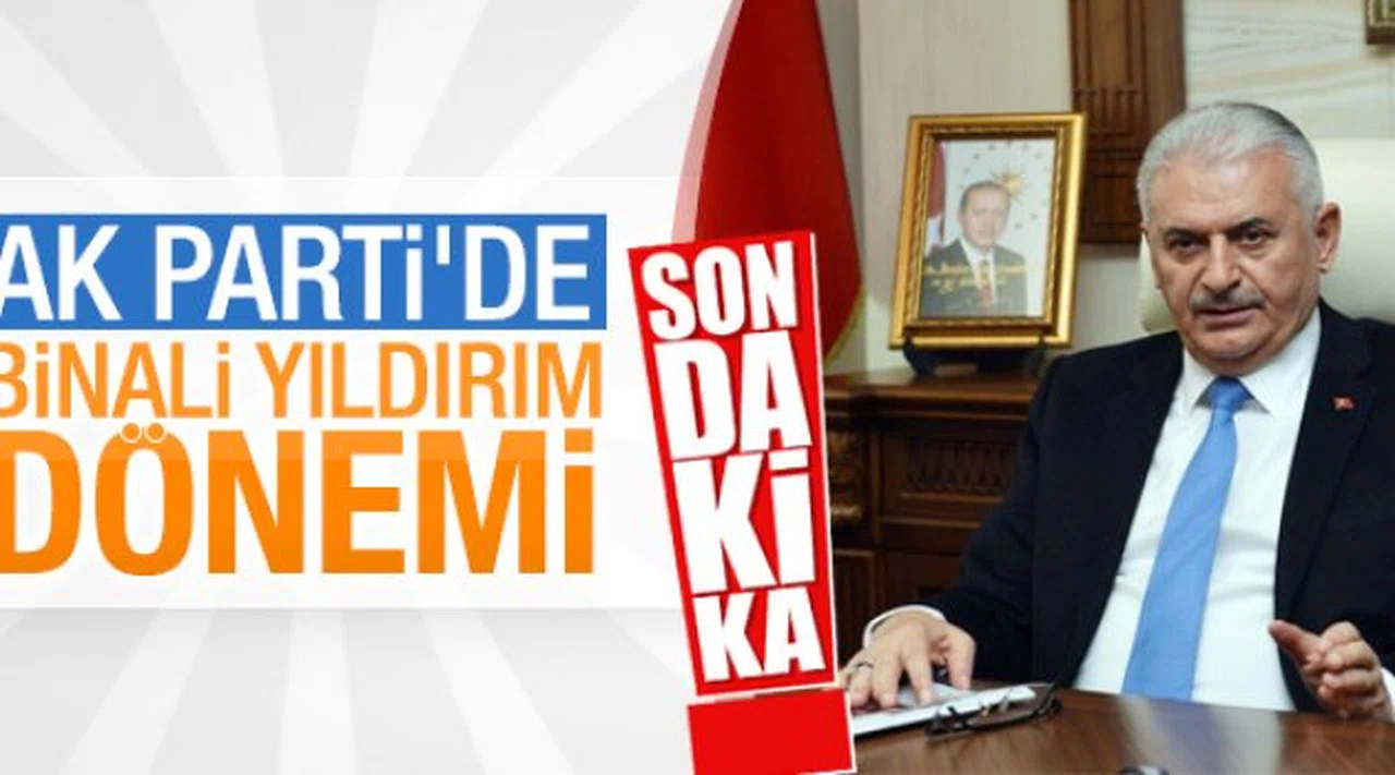 AK Parti'nin yeni genel başkanı Binali Yıldırım