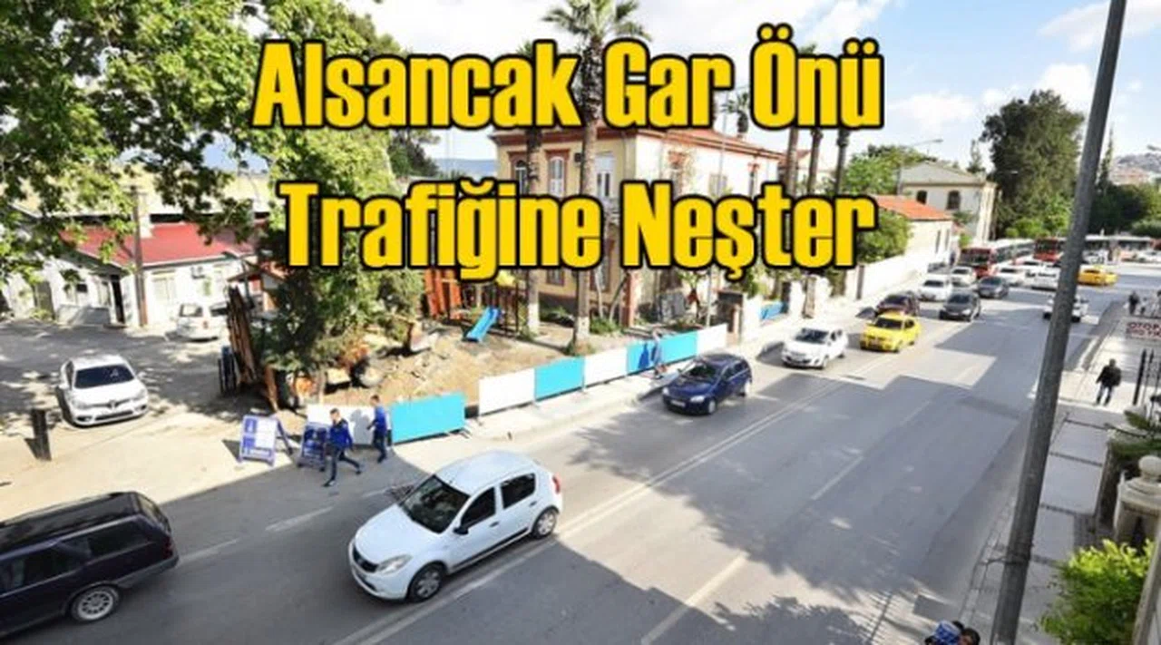 Alsancak Gar’dan Sonraki Yola Belediye Düzenlemesi