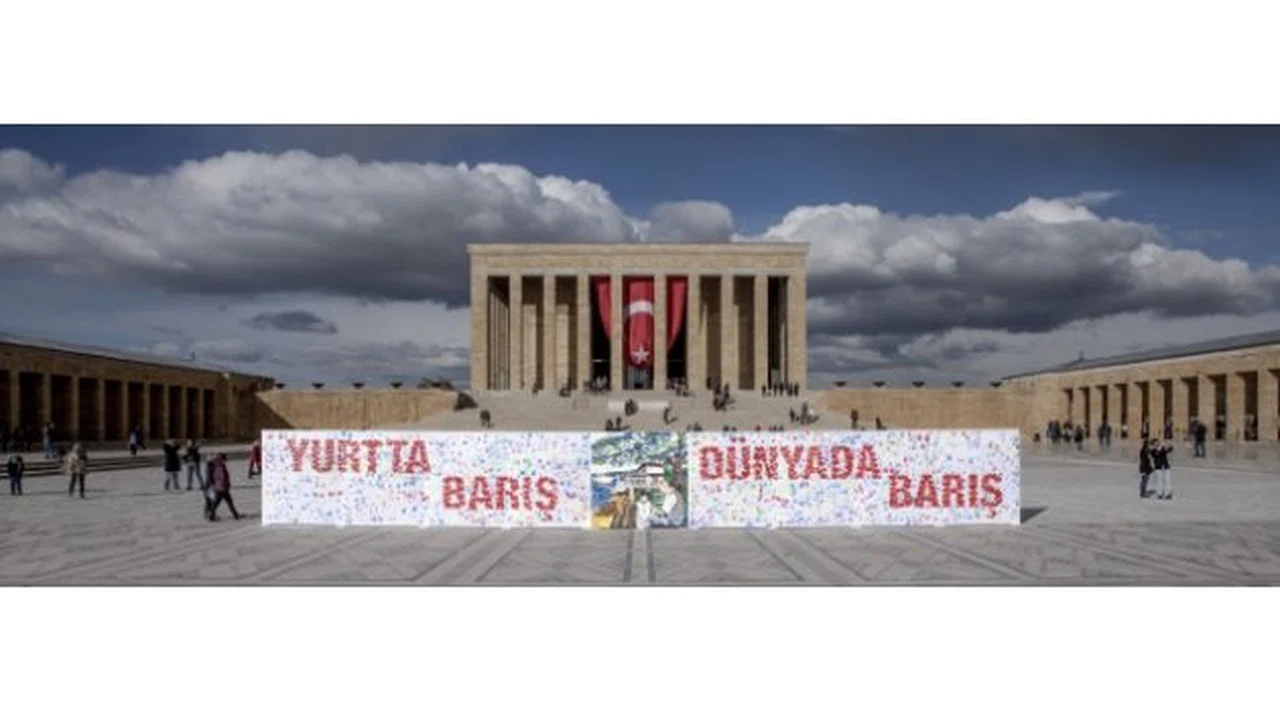 ANITKABİR’İN ''KÜÇÜK'' RESSAMLARINA ''BÜYÜK'' ÖDÜL