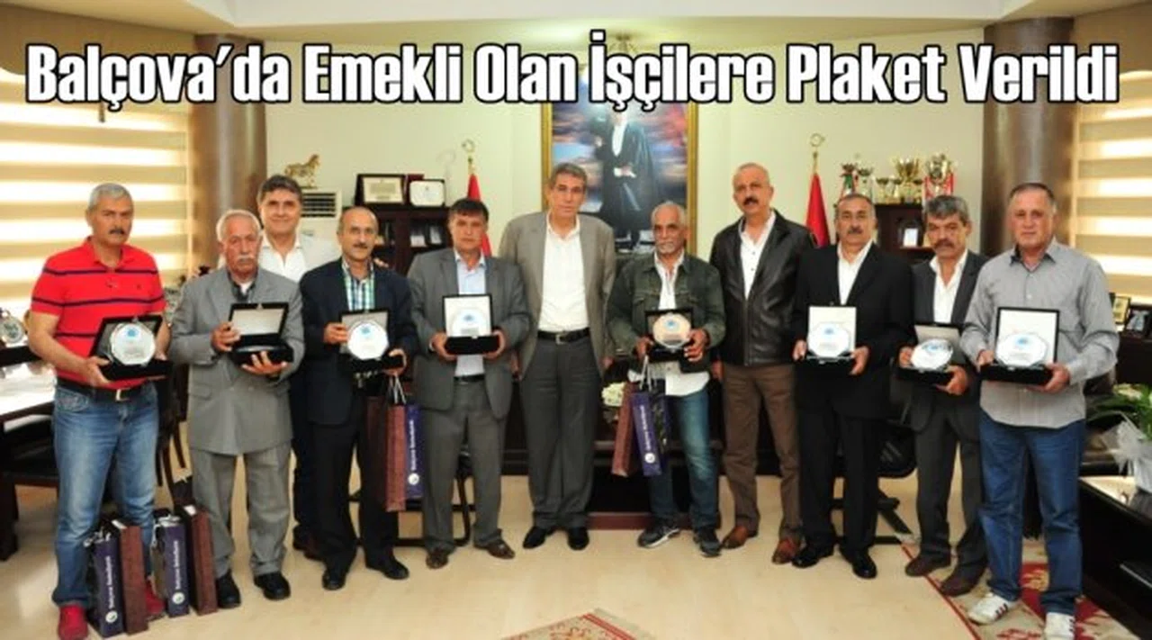 Balçova’da duygulandıran veda