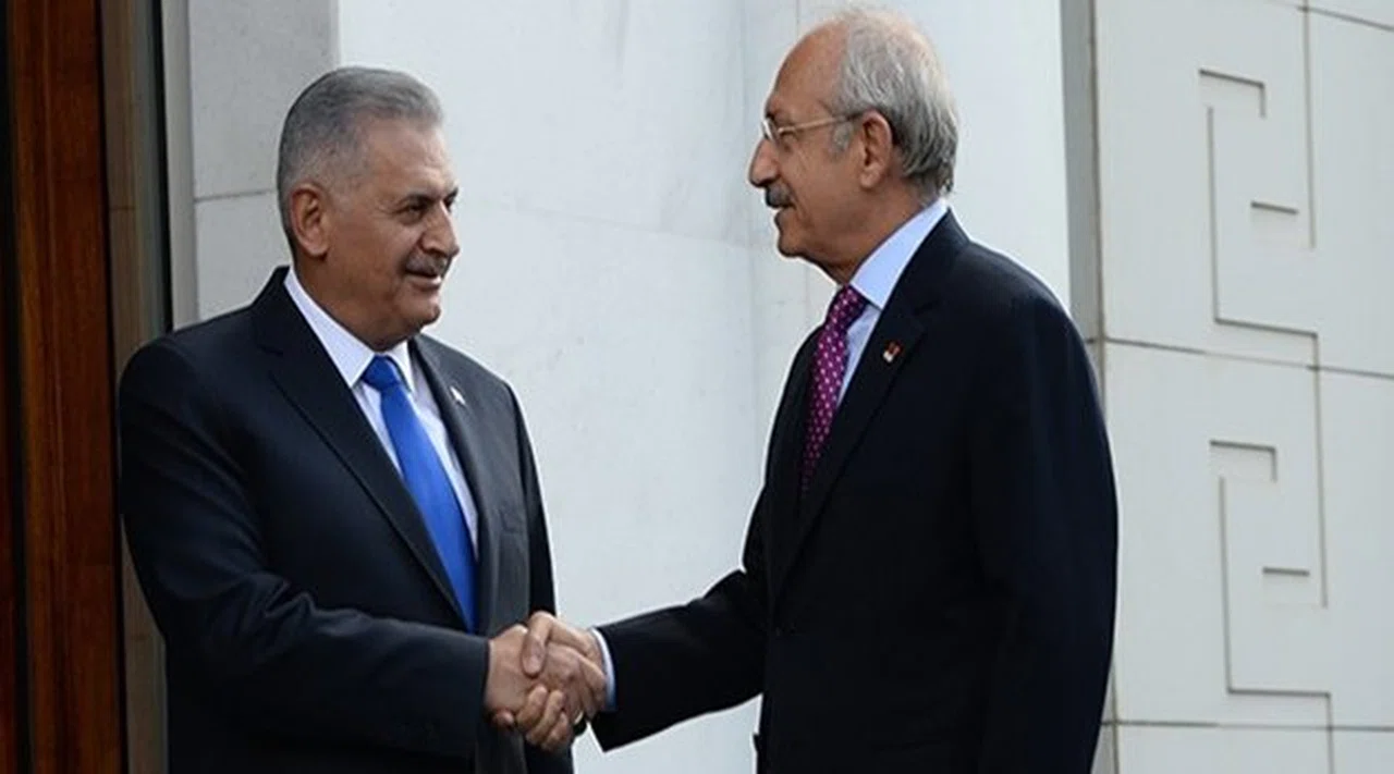 Başbakan Yıldırım ile Kılıçdaroğlu Bir Araya Geldi