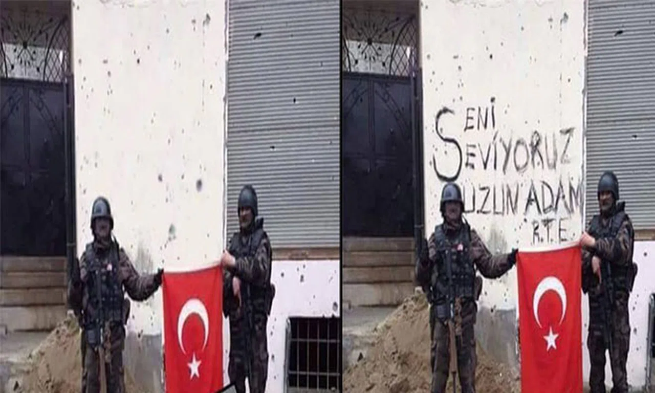 ''GURUR FOTOĞRAFI''NDA BİRİ YALAN SÖYLÜYOR