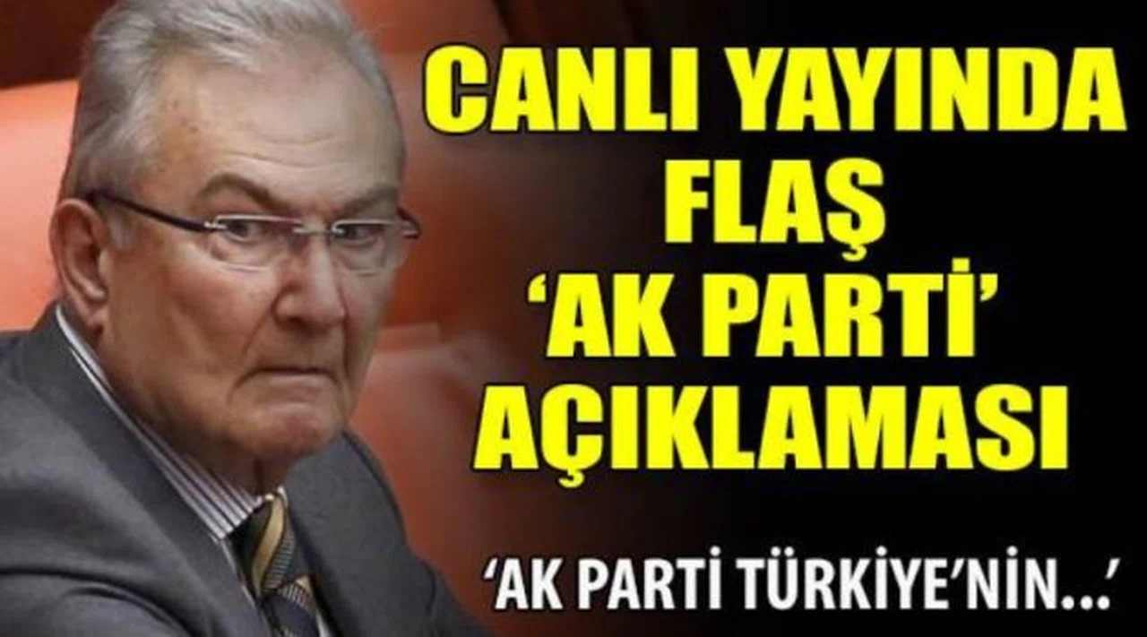 Baykal'dan canlı yayıında ''AK Parti'' açıklaması