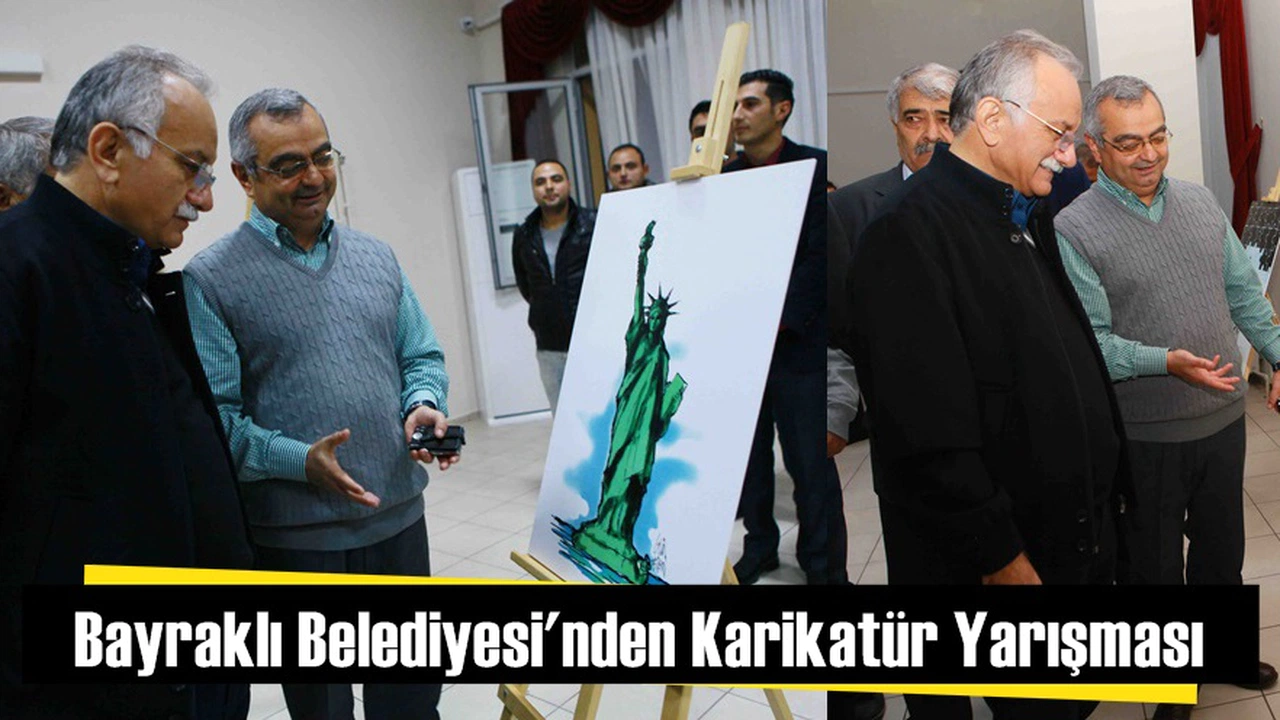 Bayraklı Belediyesi Karikatür Yarışması düzenliyor