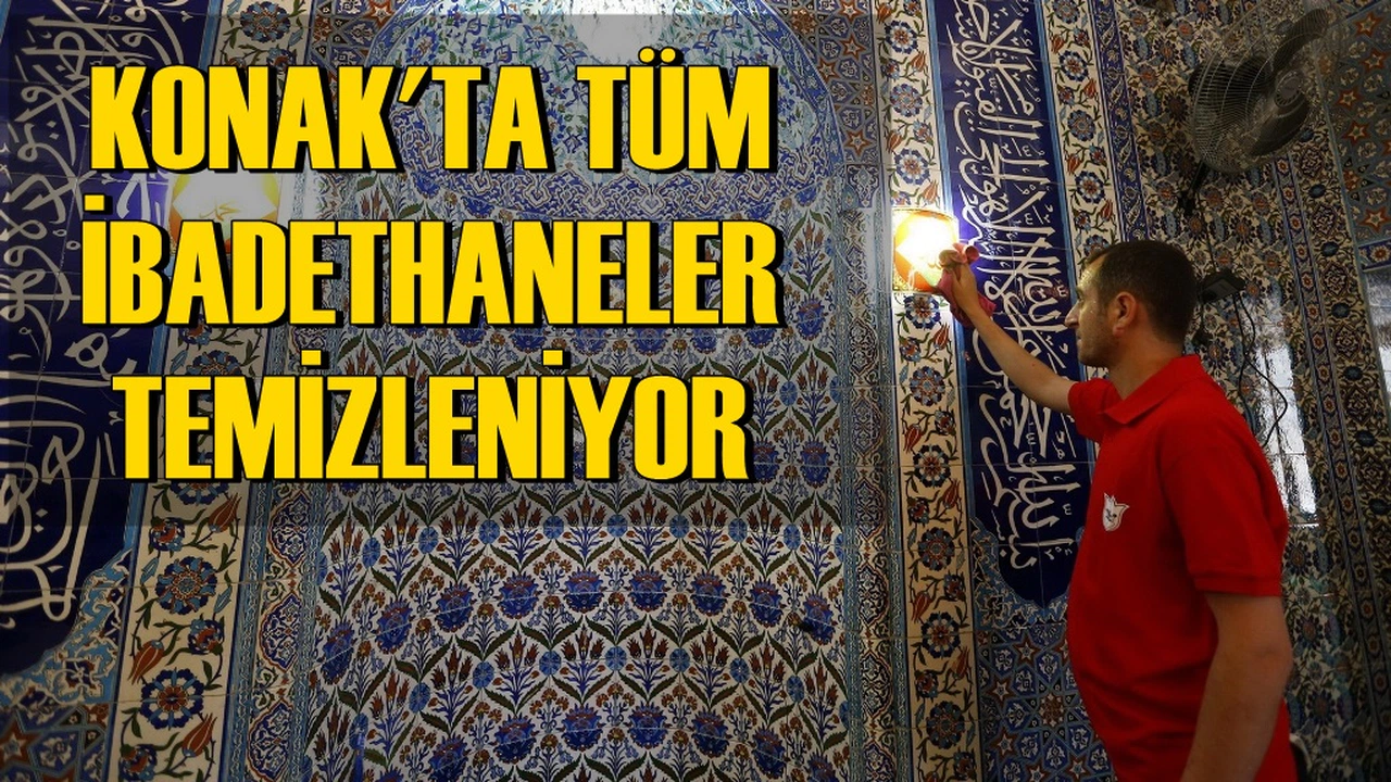 Camiler Ramazan’da pırıl pırıl
