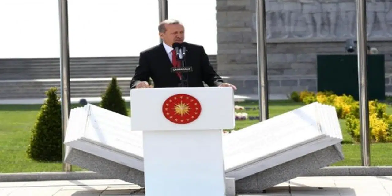 ERDOĞAN, DÜNYA LİDERLERİNE ATATÜRK'ÜN SÖZLERİNİ HATIRLATTI