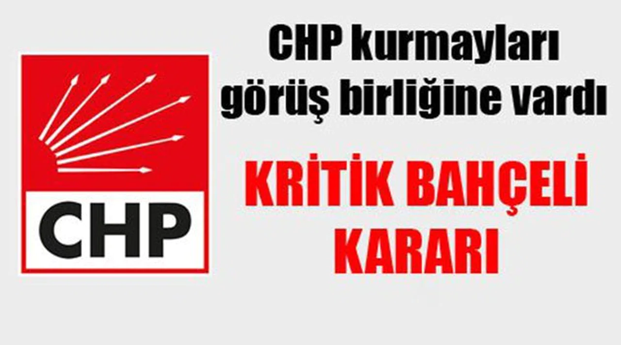 CHP'den Kritik 'Bahçeli' Kararı