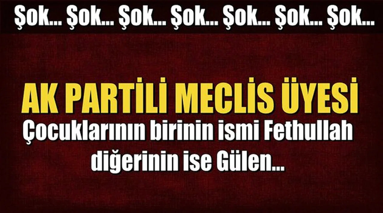 Çocuklarının İsmini Fethullah ve Gülen Koydu Tutuklandı