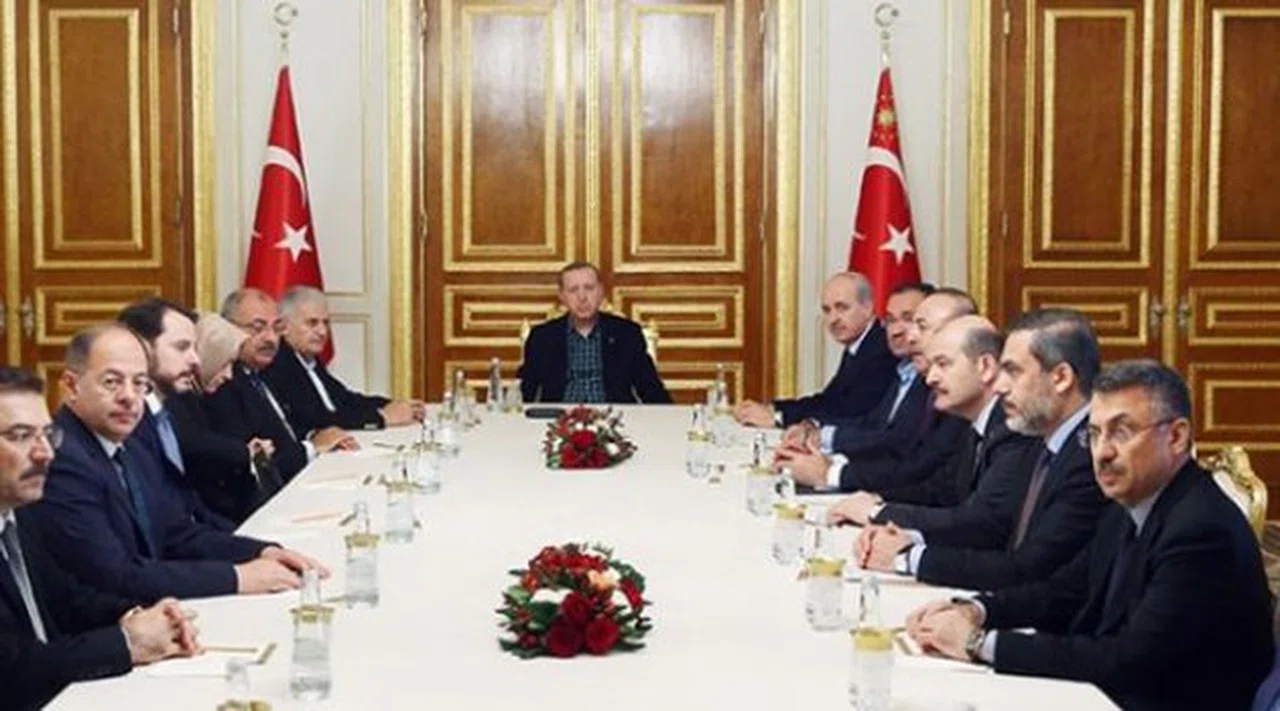 Erdoğan Başkanlığında 'Güvenlik Toplantısı' Sona Erdi