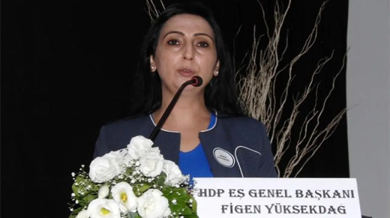 İZMİR'DE KONUŞAN HDP'Lİ YÜKSEKDAĞ’DAN ERDOĞAN’A SERT SALVOLAR!