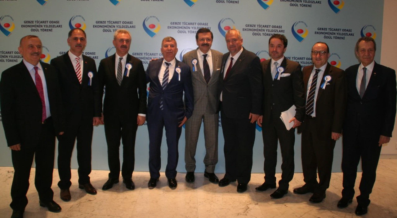 GEBZE TİCARET ODASI EKONOMİNİN YILDIZLARI ÖDÜL TÖRENİ