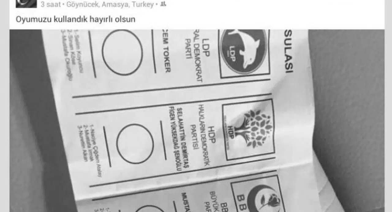 AKP’Lİ BAŞKAN BİR GÜN ÖNCEDEN MÜHÜRLÜ OY PUSULASI FOTOĞRAFI PAYLAŞTI!