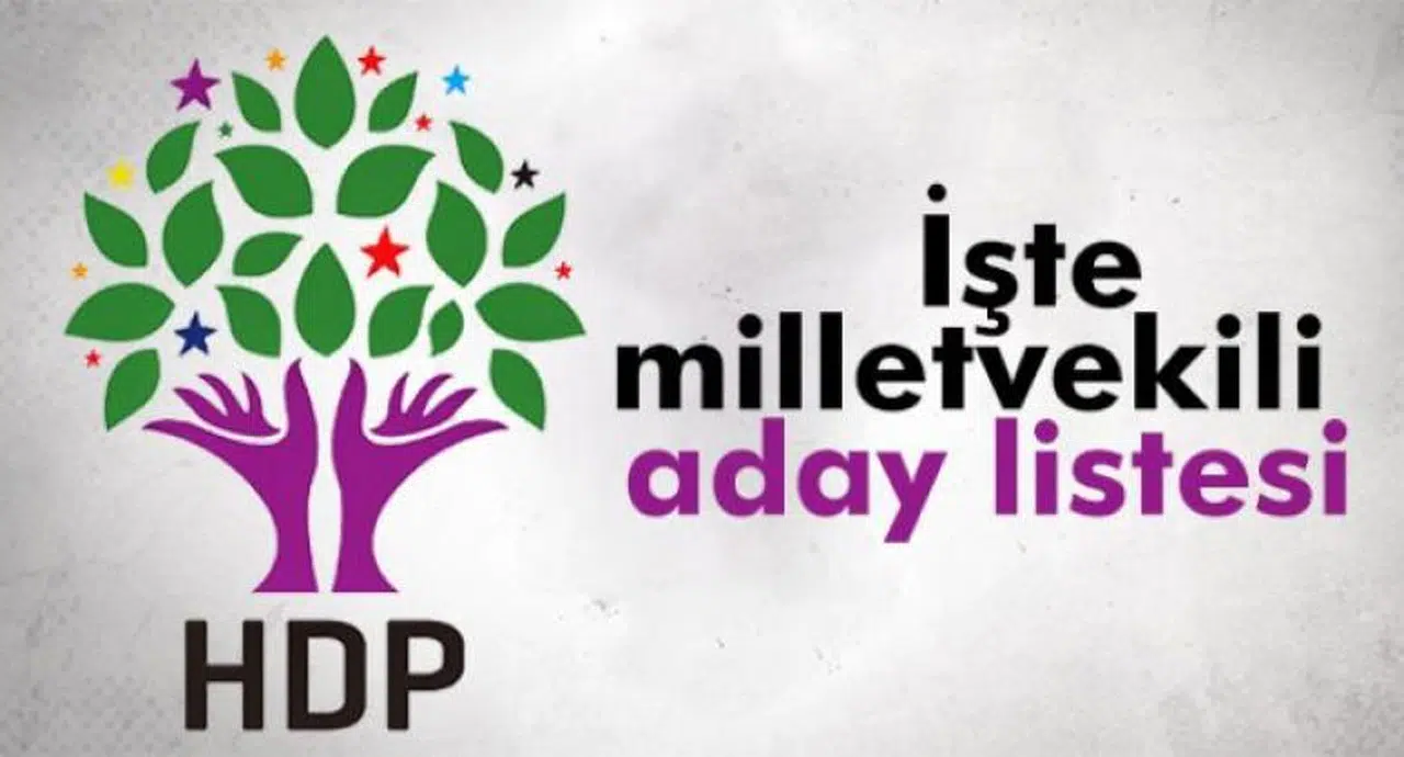 HDP MİLLETVEKİLİ ADAY LİSTESİNİ AÇIKLADI!