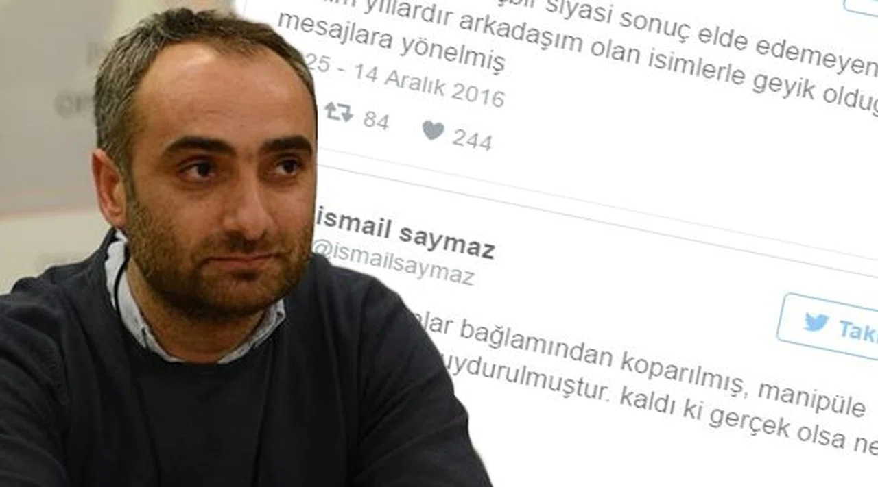 İsmail Saymaz'ın Twitter Hesabı Hacklendi