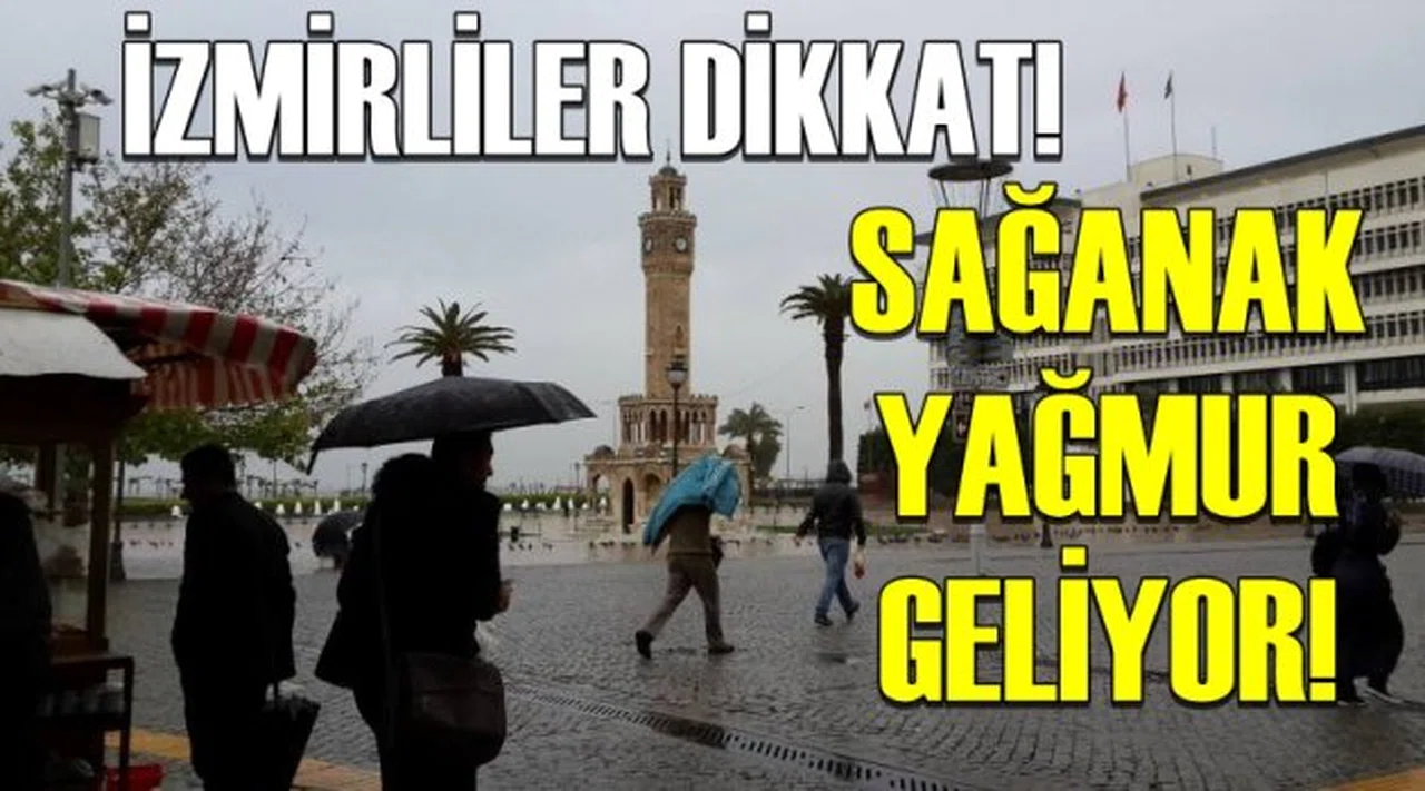 İzmirliler dikkat! Havalar soğuyacak; yağış gelecek...