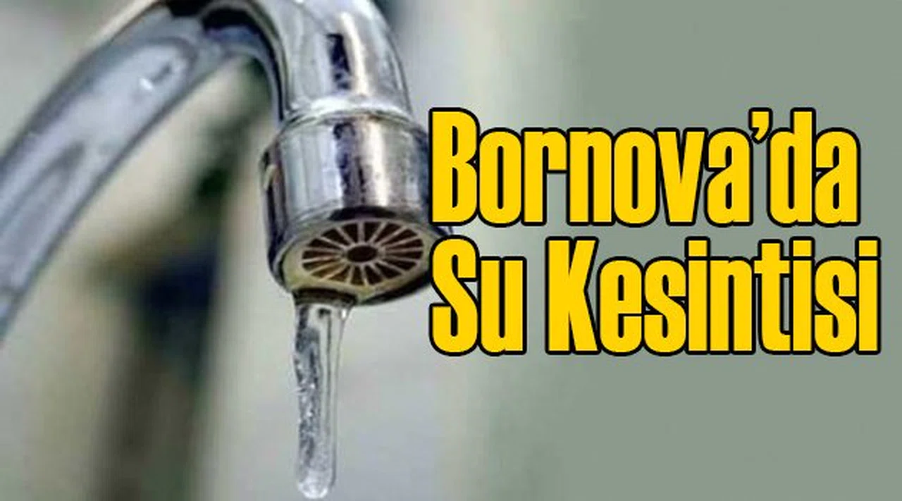 İZSU'dan Su Kesintisi Duyurusu