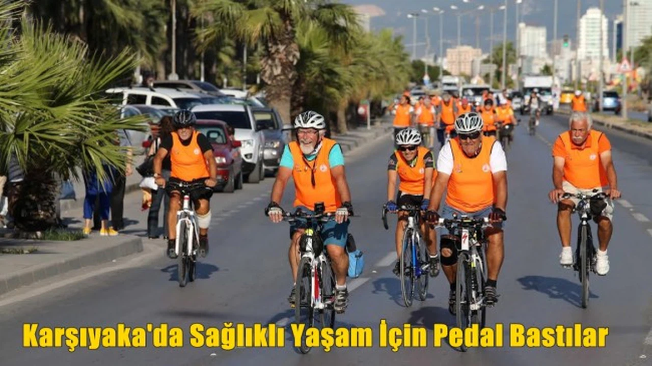 Karşıyaka’da Sağlıklı Yaşam İçin Pedal Bastılar