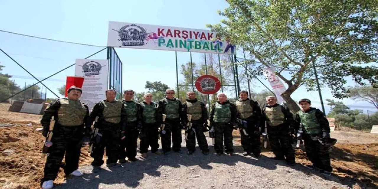 KARŞIYAKA’DA PAINTBALL HEYECANI BAŞLADI