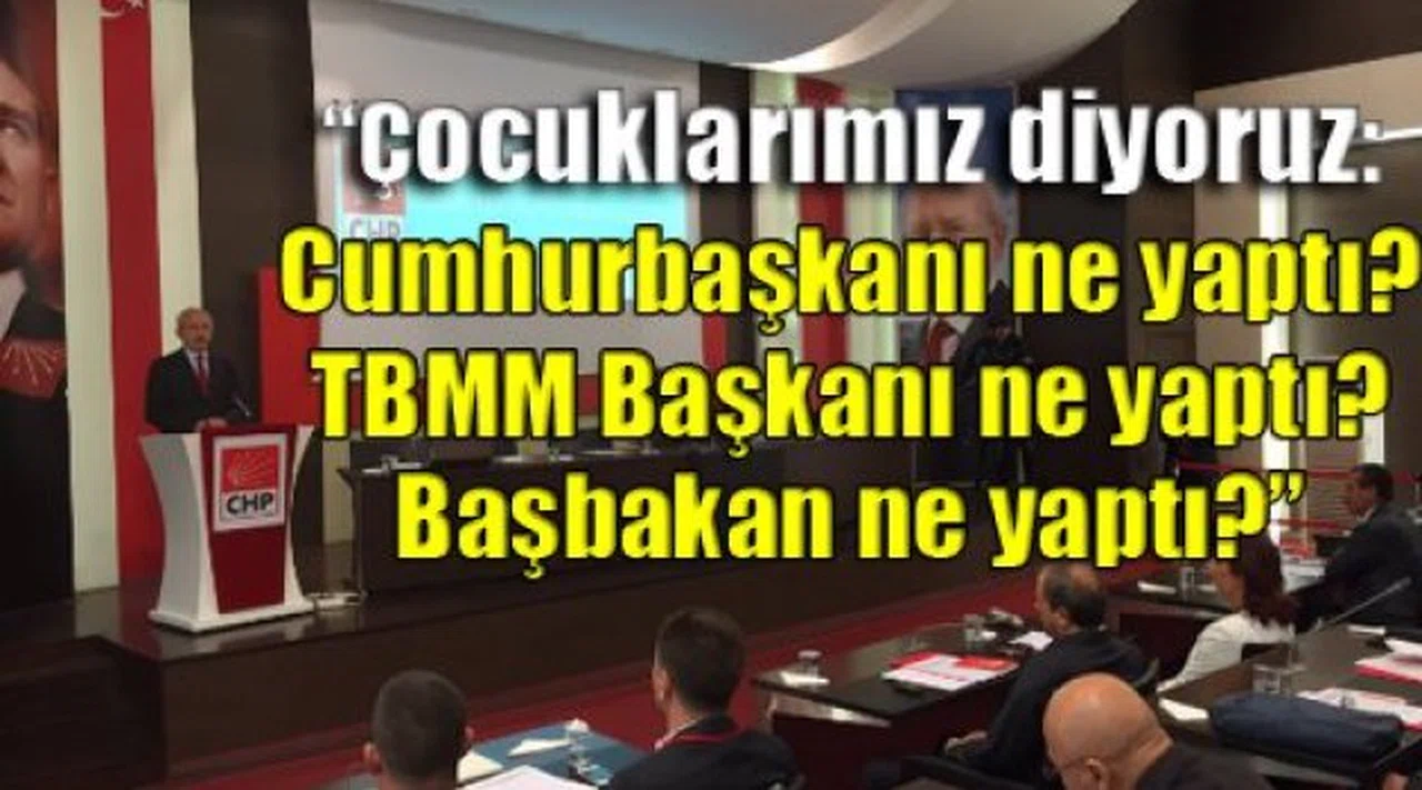 Kılıçdaroğlu: Devlet Tanımını Unuttuk