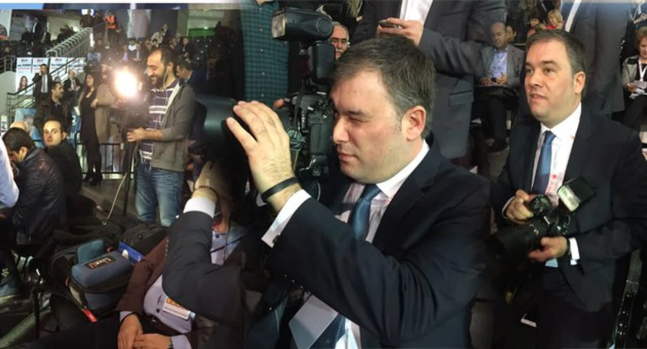 Levent Piriştina, gazetecilerle bir araya geldi