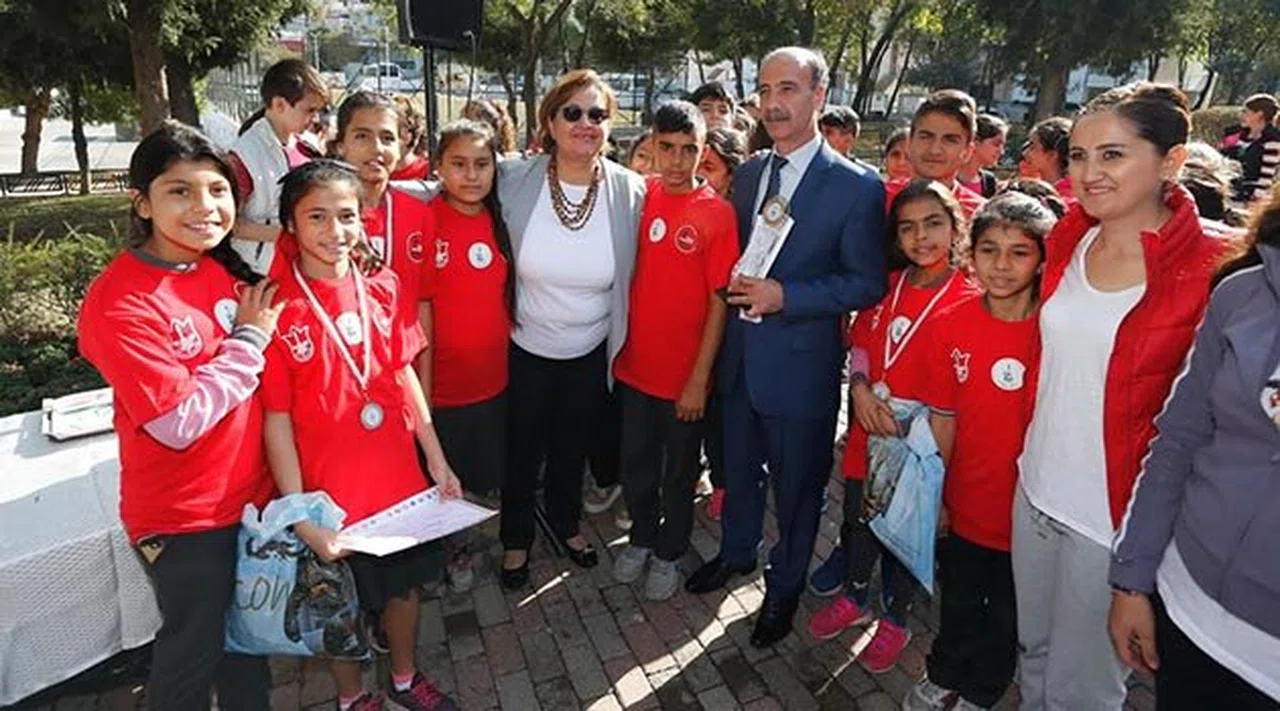 Minik Sporcular Aksu İçin Koştu