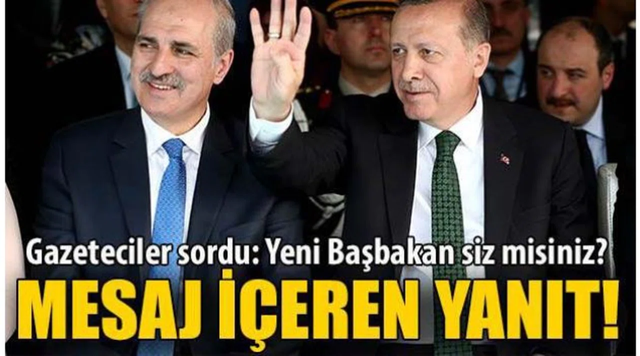 Numan Kurtulmuş, ''Yeni Başbakan Siz misiniz?'' Sorusuna Bakın Ne Dedi