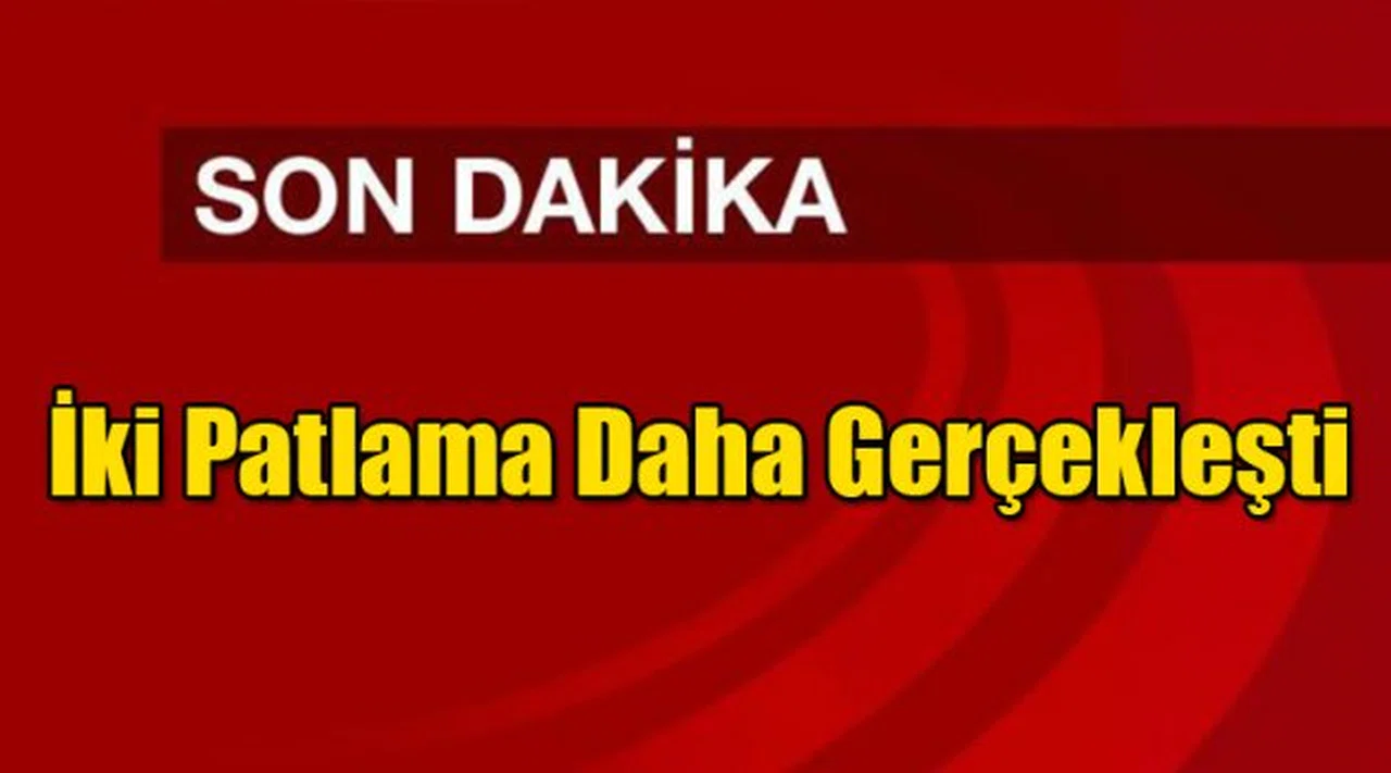 Nusaybin'de İki Patlama