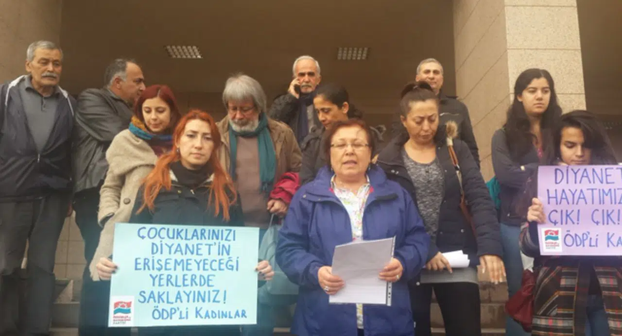 DİYANET'E SUÇ DUYURUSUNDA BULUNDULAR