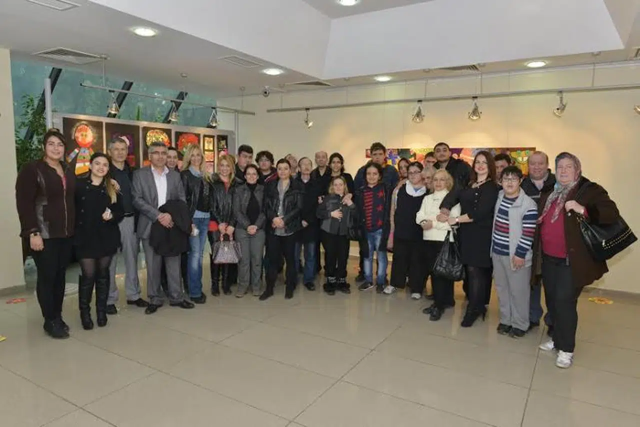 Engelli gençlerin gurur sergisi “Hepsini biz yaptık”