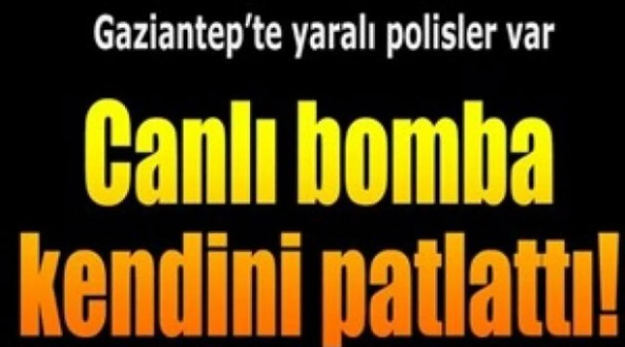 Son Dakika Canlı Bomba Kendisini Patlattı