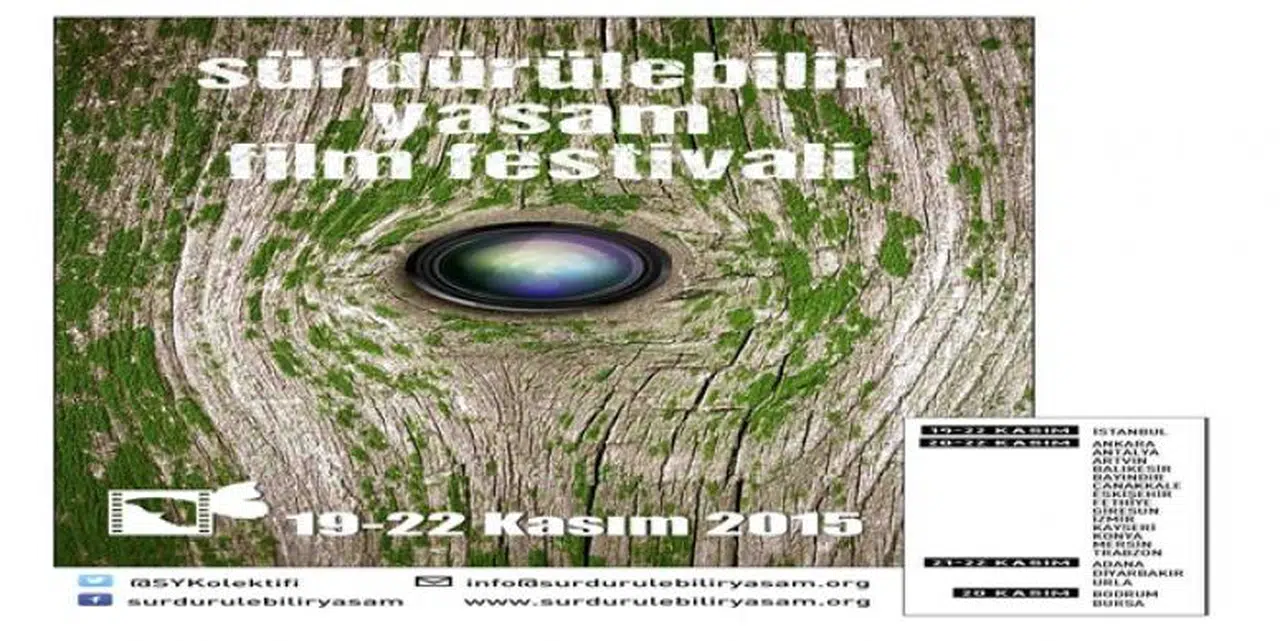 SÜRDÜRÜLEBİLİR YAŞAM FİLM FESTİVALİ (SYFF) 20 ille birlikte 21-22 Kasım’da Urla’da!