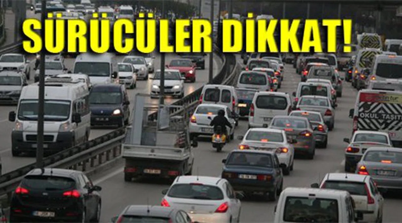 Trafikte Bunu Yapanlar Yandı