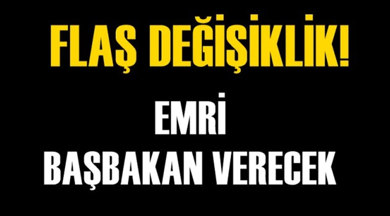 TSK'ya operasyon emrini Başbakan verecek