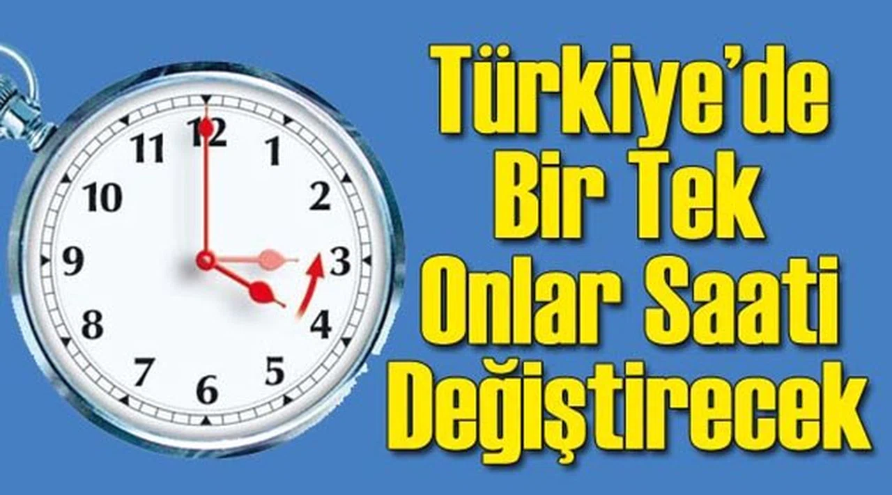 Türkiye'de Bir Tek Onlar Saat Farkı Uygulayacak