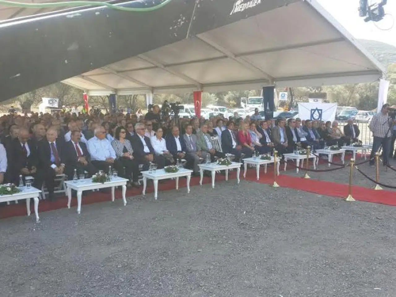 Patlama haberini törende aldılar