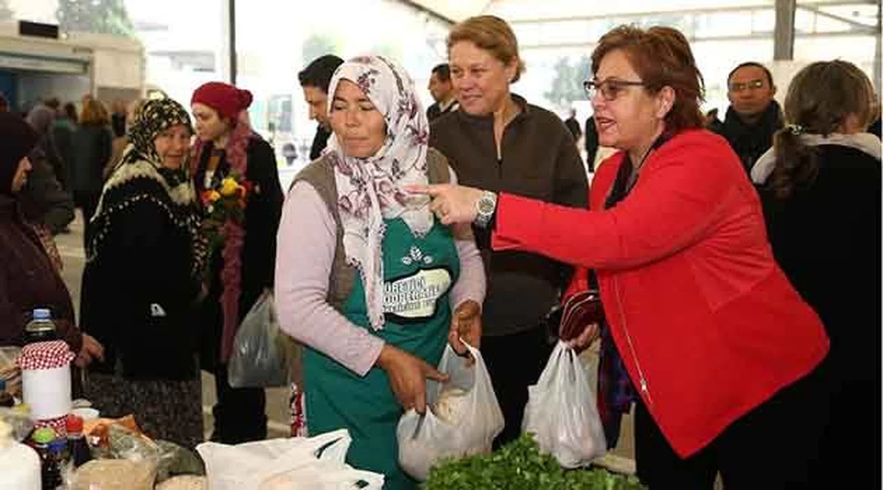 Üreticiye Başkan Morali