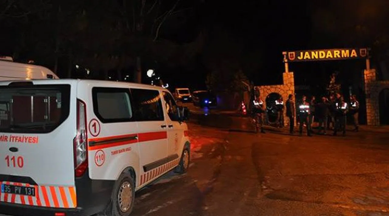 Urla Cezaevi'nde Yangın!