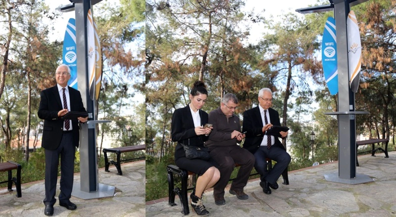 KARABAĞLAR'DA ÜCRETSİZ İNTERNET KEYFİ