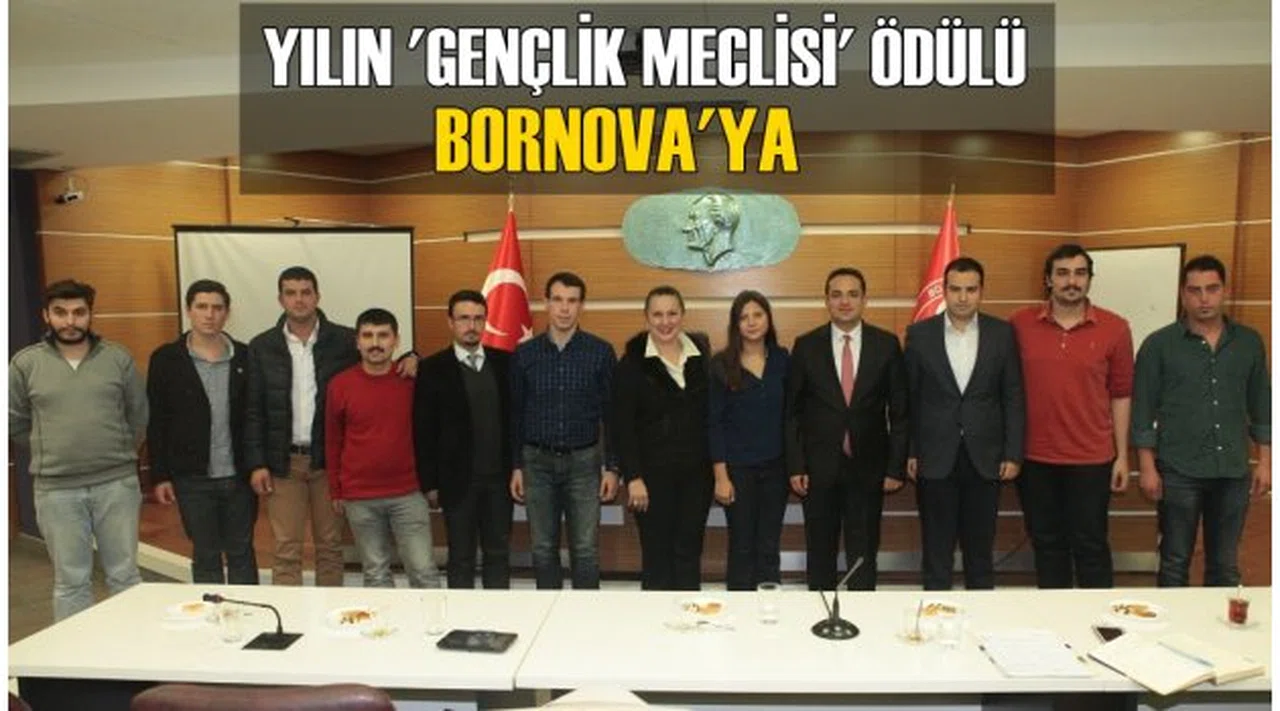 ''Yılın Gençlik Meclisi'' ödülü Bornova'ya