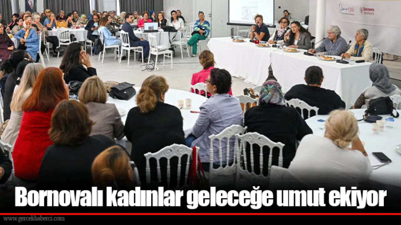 Bornovalı kadınlar geleceğe umut ekiyor